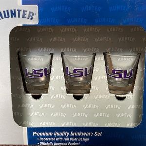 LSU Shot Glasses (set of 3)